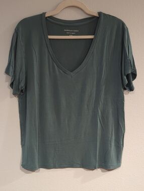 American Eagle Dark Sage Tee